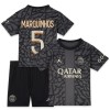 Maillot de Supporter Paris Saint-Germain Marquinhos 5 Troisième 2023-24 Pour Enfant